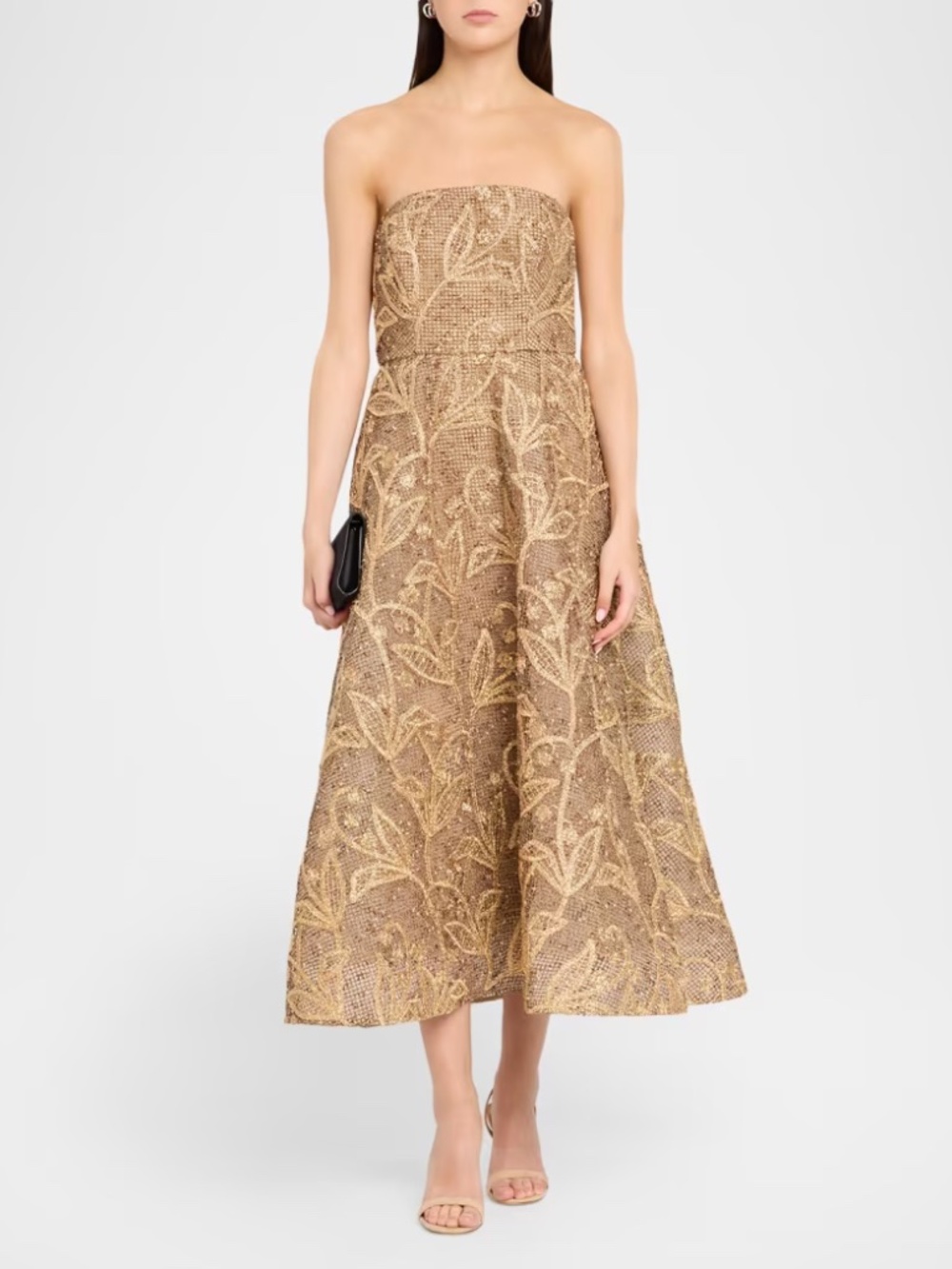 Milly Petunia Embroidered Lace Dress